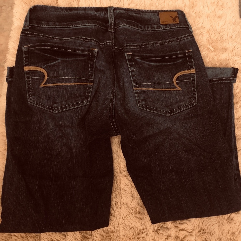 Denim capris
